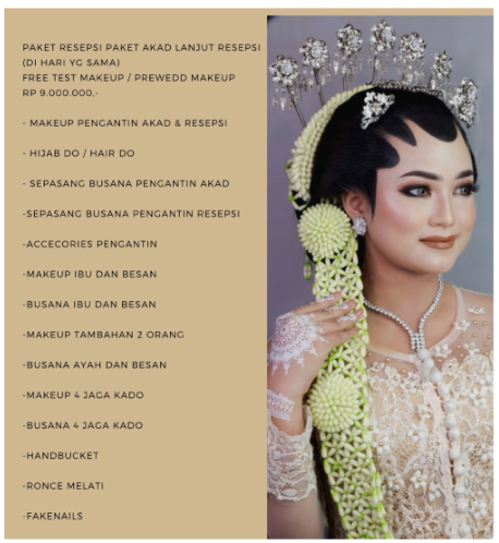 Foto vendor MUA Afra thaleb makeup artist Paket Akad-Resepsi (Di Hari Yang Sama) 