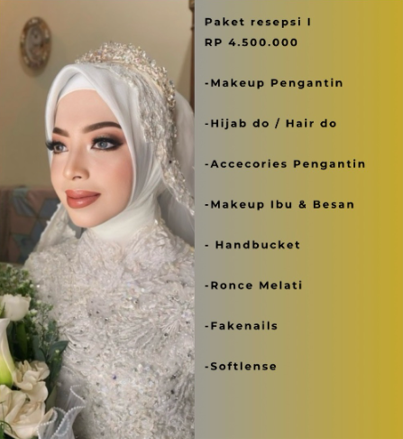 Foto vendor MUA Afra thaleb makeup artist Paket Paket Resepsi 1 