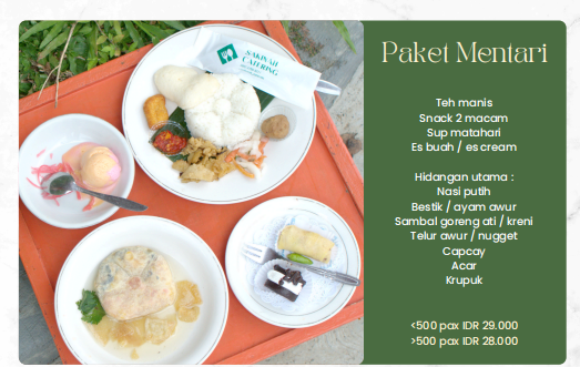 Foto vendor KATERING Sakinah Catering Paket Paket Mentari 