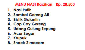 Foto vendor KATERING Shafira Katering Paket Menu Nasi Racikan