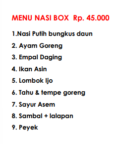 Foto vendor KATERING Shafira Katering Paket