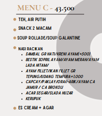 Foto vendor KATERING Dahareco Catering Paket Menu C 