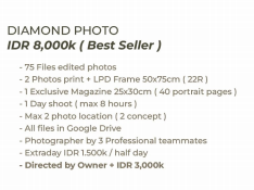 Foto vendor FOTO Farall Jibrill Photography Paket Prewedding Photo - Diamond 