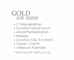 Foto vendor FOTO Benning Photostory Paket Cinematic Package- Gold 