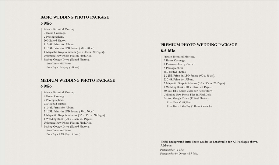 Foto vendor FOTO icadPhotoworks Paket Half Day Wedding Photo - Premium 