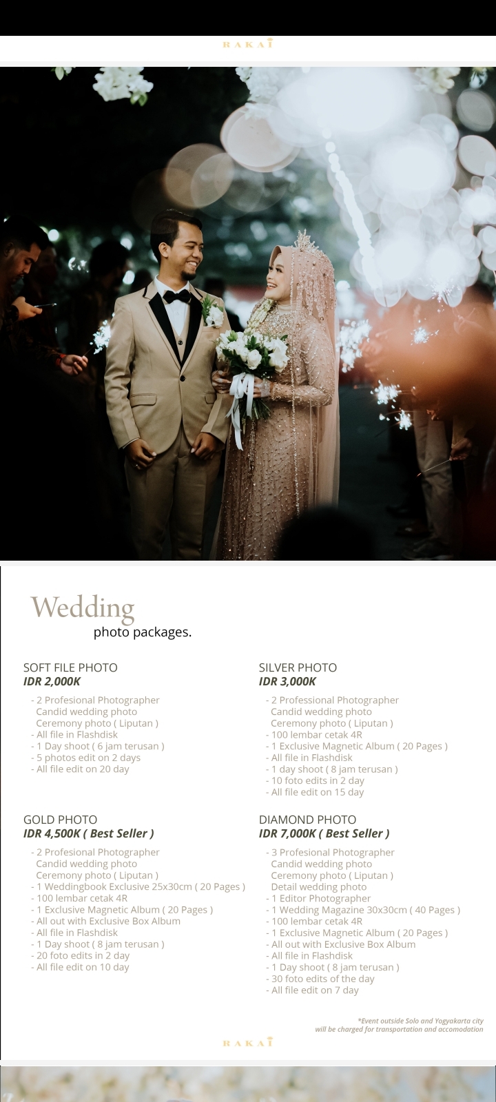 Foto vendor FOTO rakaiphoto Paket SILVER 