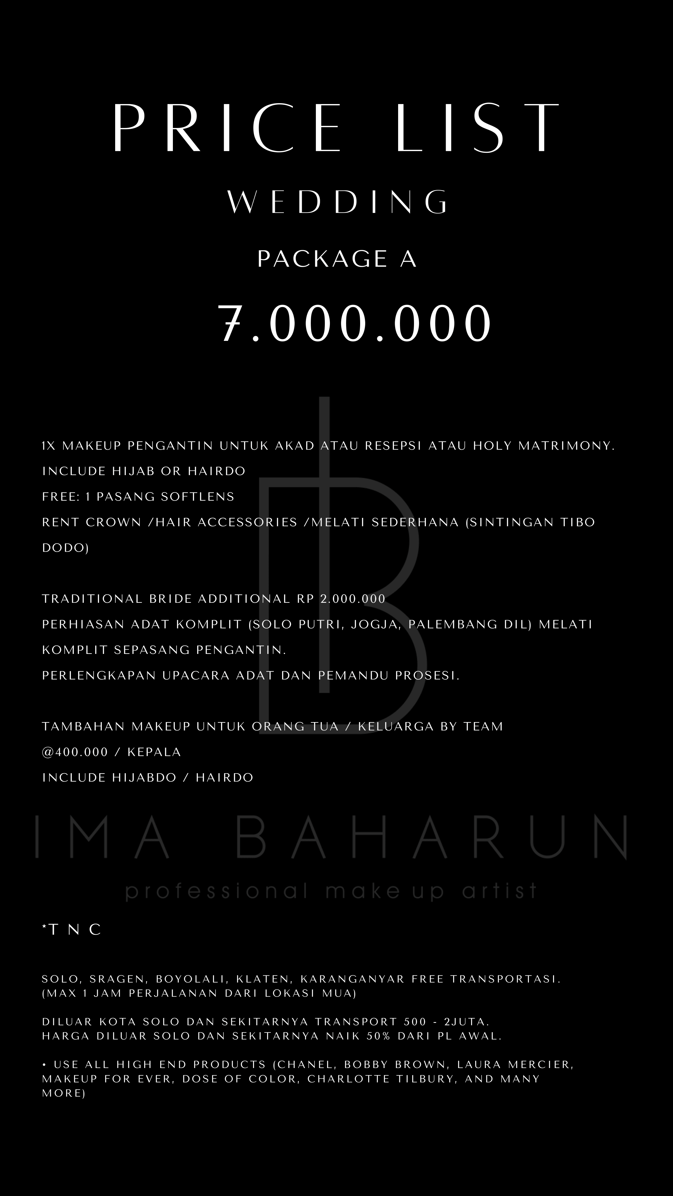 Foto vendor MUA Ima Baharun MUA Paket Wedding - A 