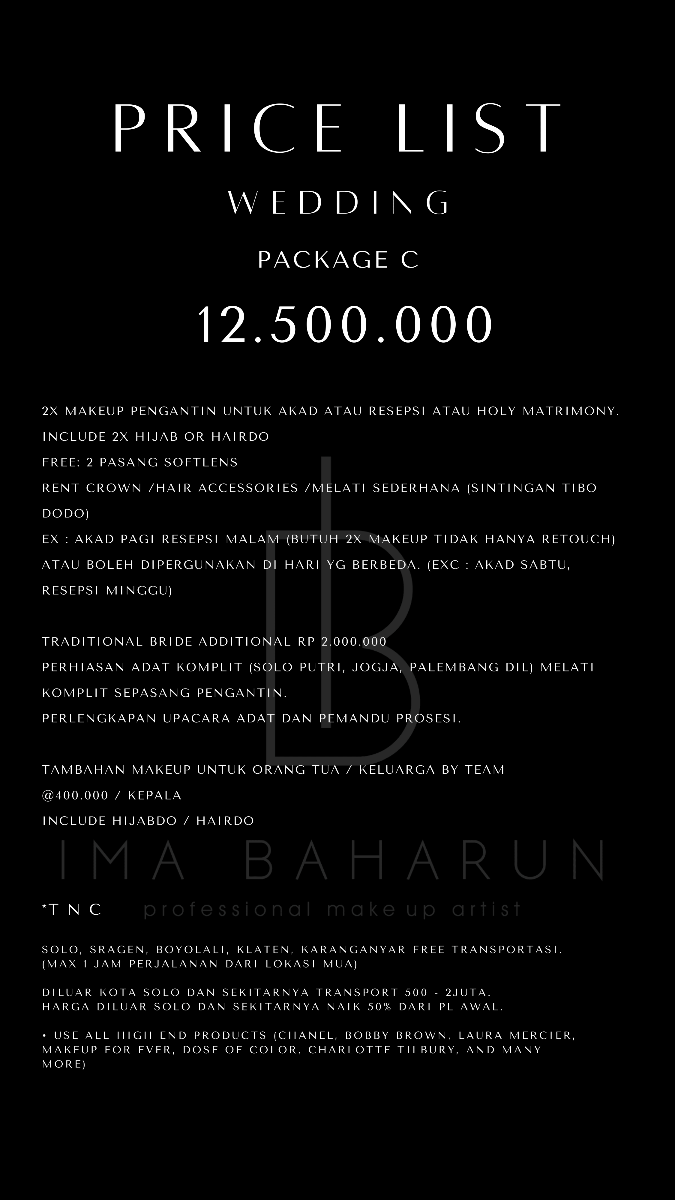 Foto vendor MUA Ima Baharun MUA Paket Wedding - C 
