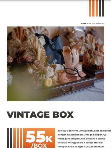 Foto vendor SESERAHAN Budiharto Seserahan Solo Paket Vintage Box