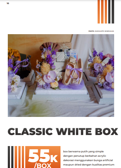 Foto vendor SESERAHAN Budiharto Seserahan Solo Paket Classic White Box