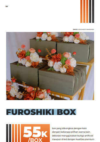 Foto vendor SESERAHAN Budiharto Seserahan Solo Paket FUROSHIKI BOX