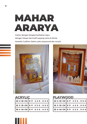 Foto vendor SESERAHAN Budiharto Seserahan Solo Paket Mahar Ararya