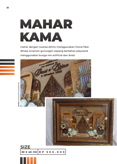 Foto vendor SESERAHAN Budiharto Seserahan Solo Paket Mahar Kama