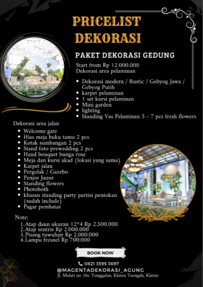 Foto vendor DEKORASI Magenta Dekorasi Paket PAKET DEKORASI GEDUNG 