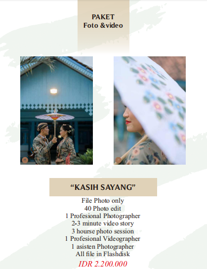 Foto vendor FOTO Hadidmu Photoghraphy Paket Paket Foto & Video - Kasih Sayang 