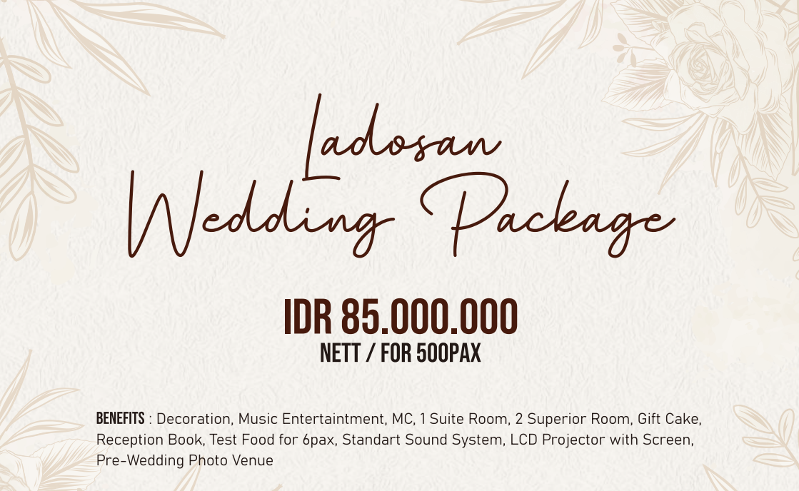 Foto vendor VENUE Novotel Paket Ladosan Wedding Package 