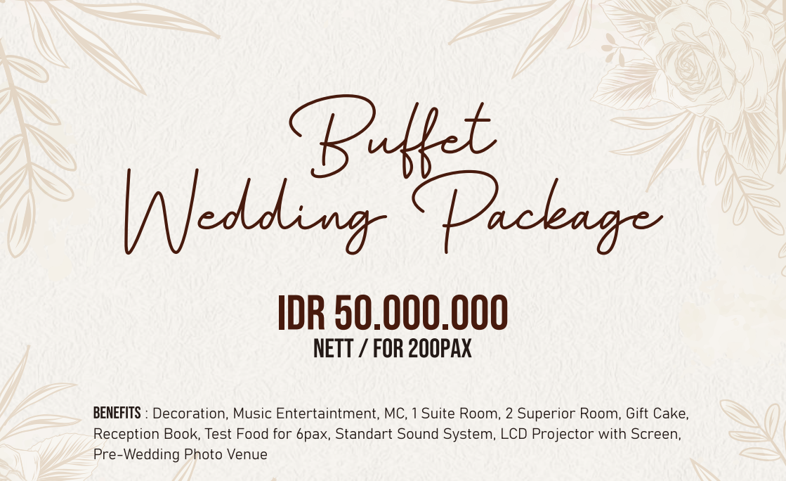Foto vendor VENUE Novotel Paket Buffet Wedding Package - 200pax 