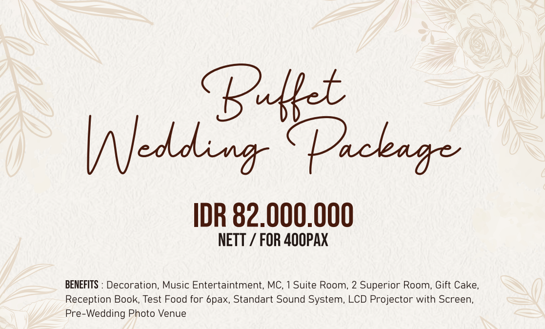 Foto vendor VENUE Novotel Paket Buffet Wedding Package - 400pax 