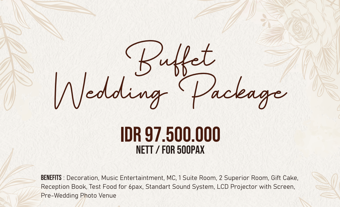 Foto vendor VENUE Novotel Paket Buffet Wedding Package - 500pax 