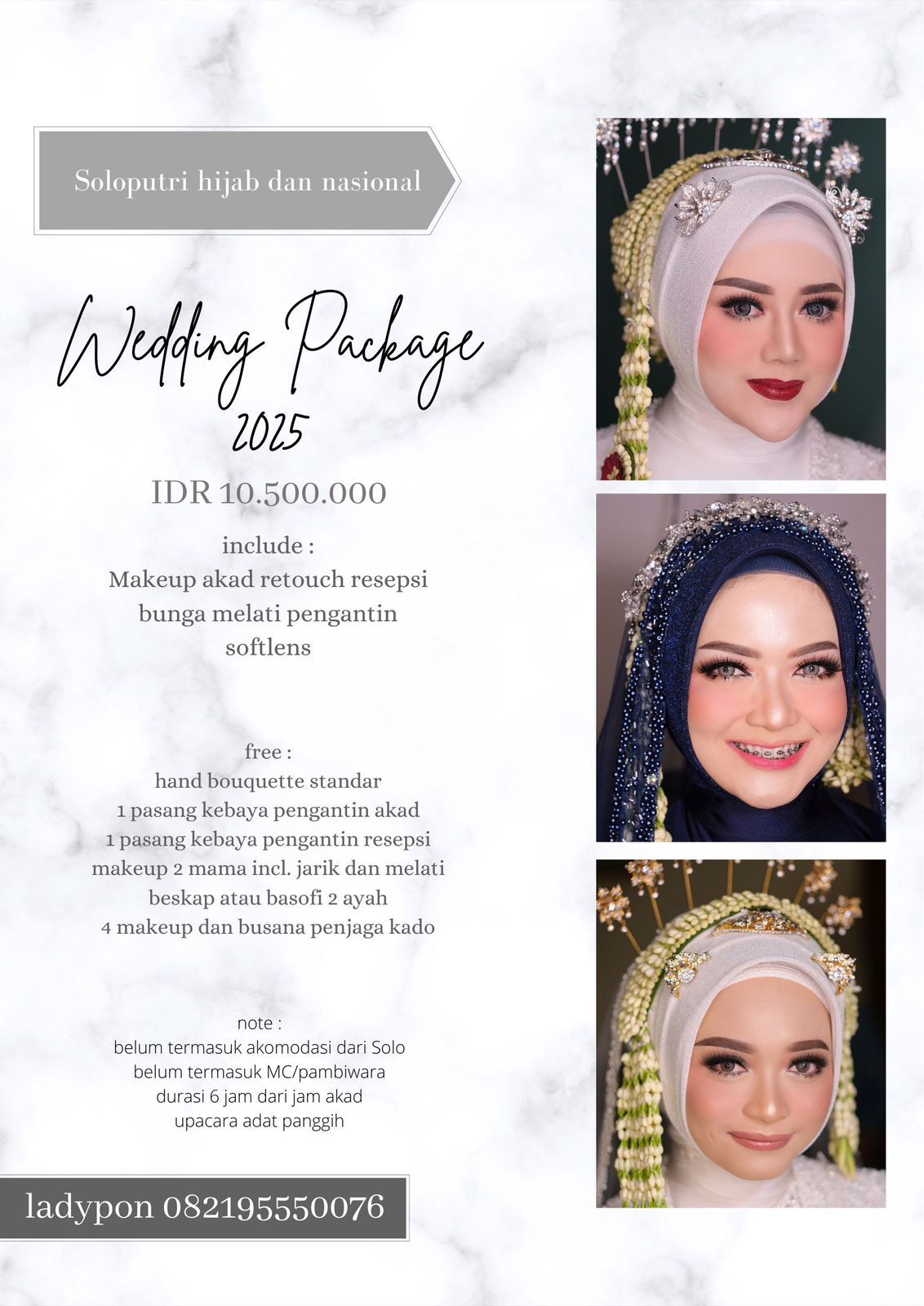 Foto vendor MUA Ladypon MUA Paket Solo Putri Hijab dan Nasional 