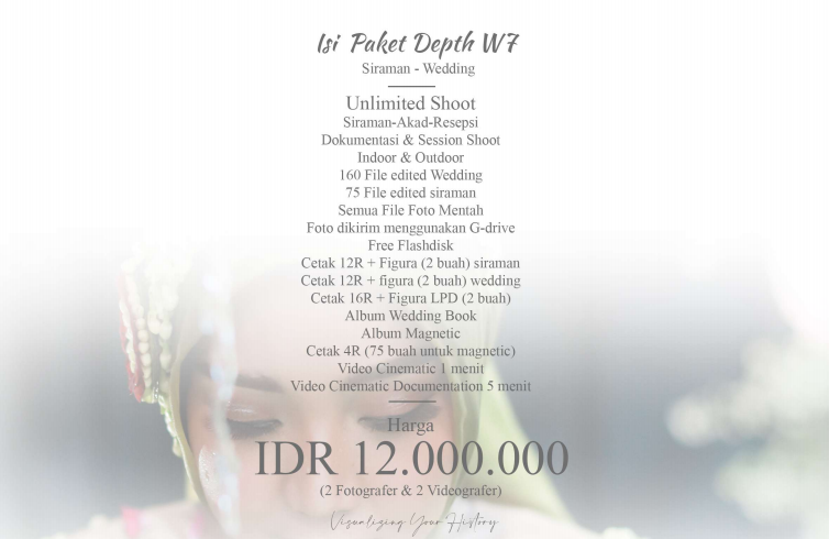 Foto vendor FOTO Depth Wondo Paket Paket Depth W7 (Special Package) 