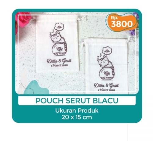 Foto vendor SOUVENIR SOUVENIR SOLO Paket Pouch Serut Blacu