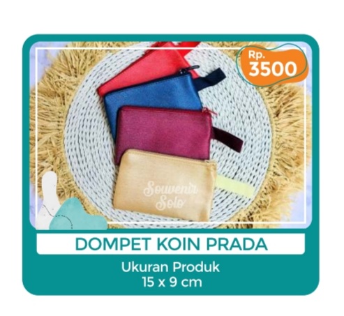 Foto vendor SOUVENIR SOUVENIR SOLO Paket Dompet Kain Prada