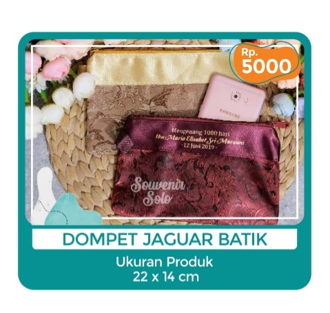 Foto vendor SOUVENIR SOUVENIR SOLO Paket Dompet Jaguar Batik