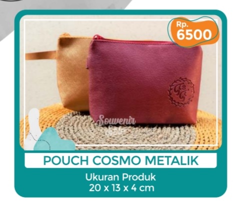Foto vendor SOUVENIR SOUVENIR SOLO Paket Pouch Cosmo Metalik