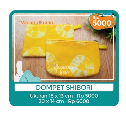 Foto vendor SOUVENIR SOUVENIR SOLO Paket Dompet Shibori