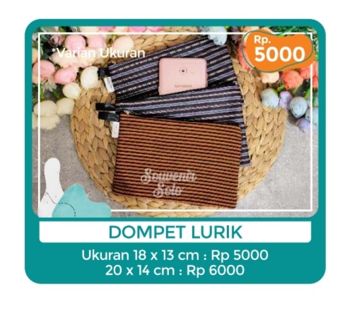 Foto vendor SOUVENIR SOUVENIR SOLO Paket Dompet Lurik