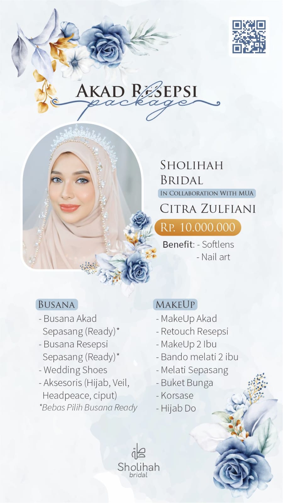 Foto vendor MUA Citra Zulfiani Paket Akad Resepsi 2025 