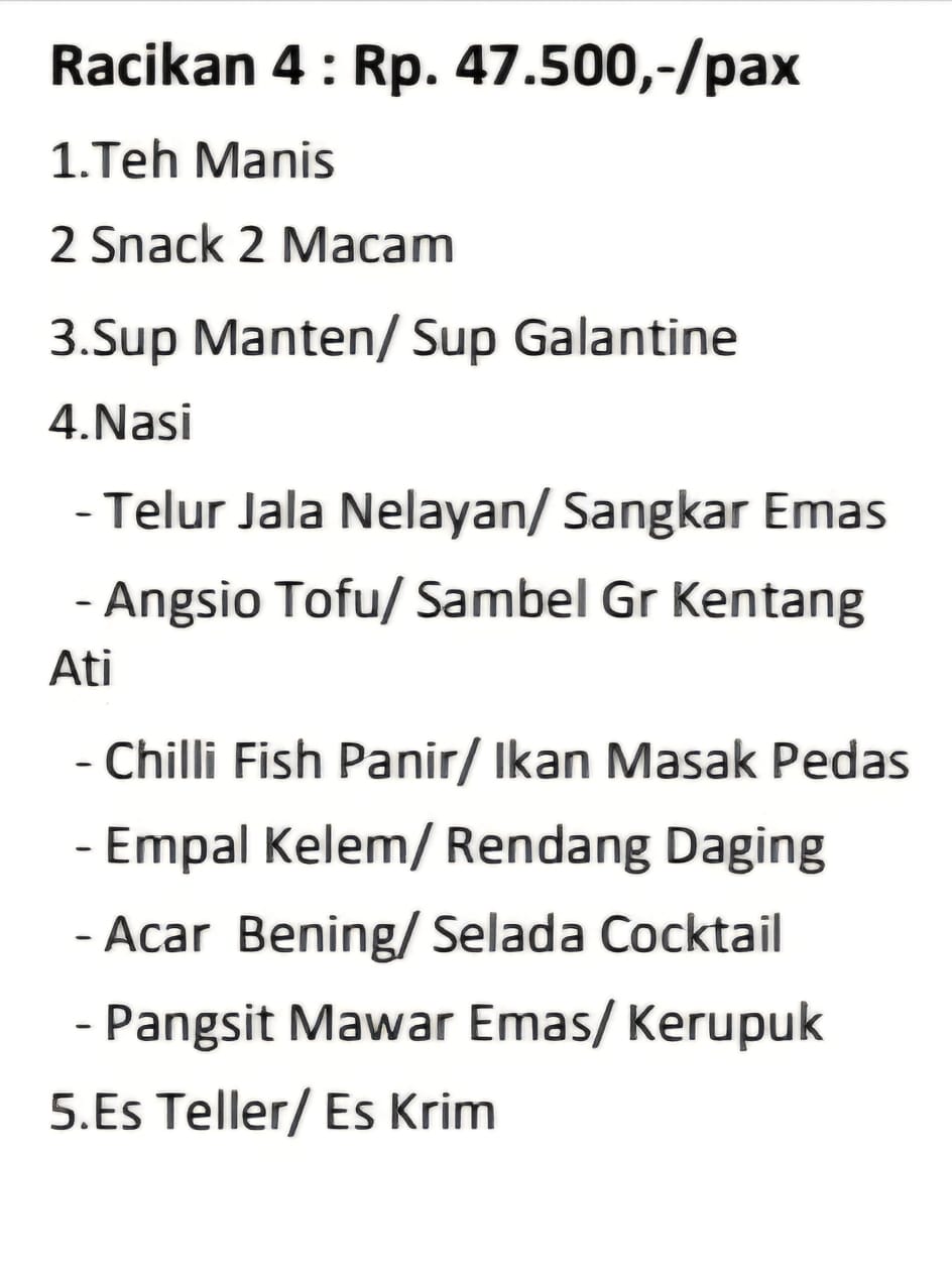Foto vendor KATERING Chili Pari Catering Paket Racikan 4 