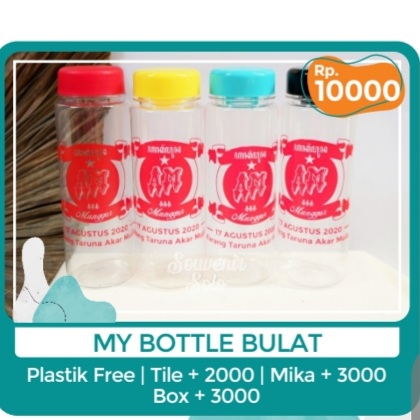 Foto vendor SOUVENIR SOUVENIR SOLO Paket My Bottle Bulat