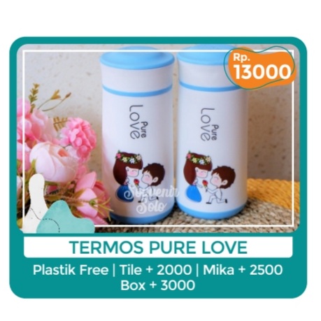 Foto vendor SOUVENIR SOUVENIR SOLO Paket Termos Pure Love