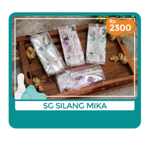 Foto vendor SOUVENIR SOUVENIR SOLO Paket Sendok Garpu Silang Mika
