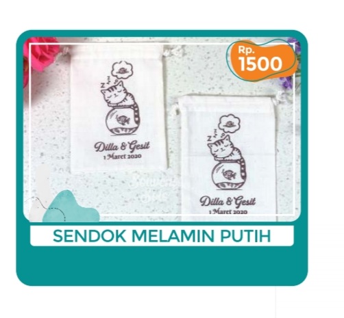 Foto vendor SOUVENIR SOUVENIR SOLO Paket Sendok Melamin Putih
