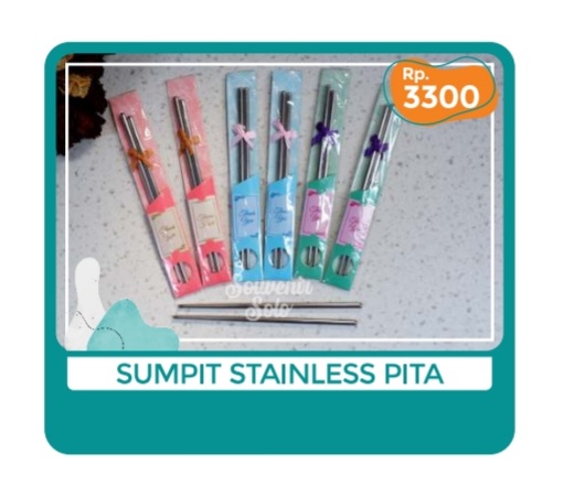 Foto vendor SOUVENIR SOUVENIR SOLO Paket Sumpit Stainless Pita