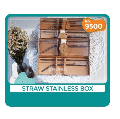 Foto vendor SOUVENIR SOUVENIR SOLO Paket Straw Stainless Box