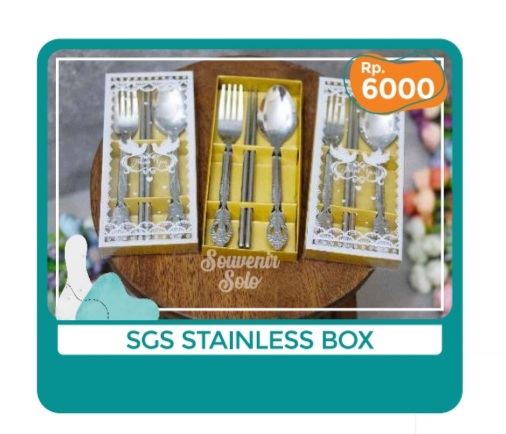 Foto vendor SOUVENIR SOUVENIR SOLO Paket SGS Stainless Box