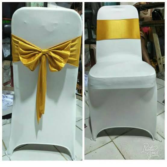 Foto vendor TENDA KURSI abata persewaan Paket KURSI FUTURA COVER PLUS PITA