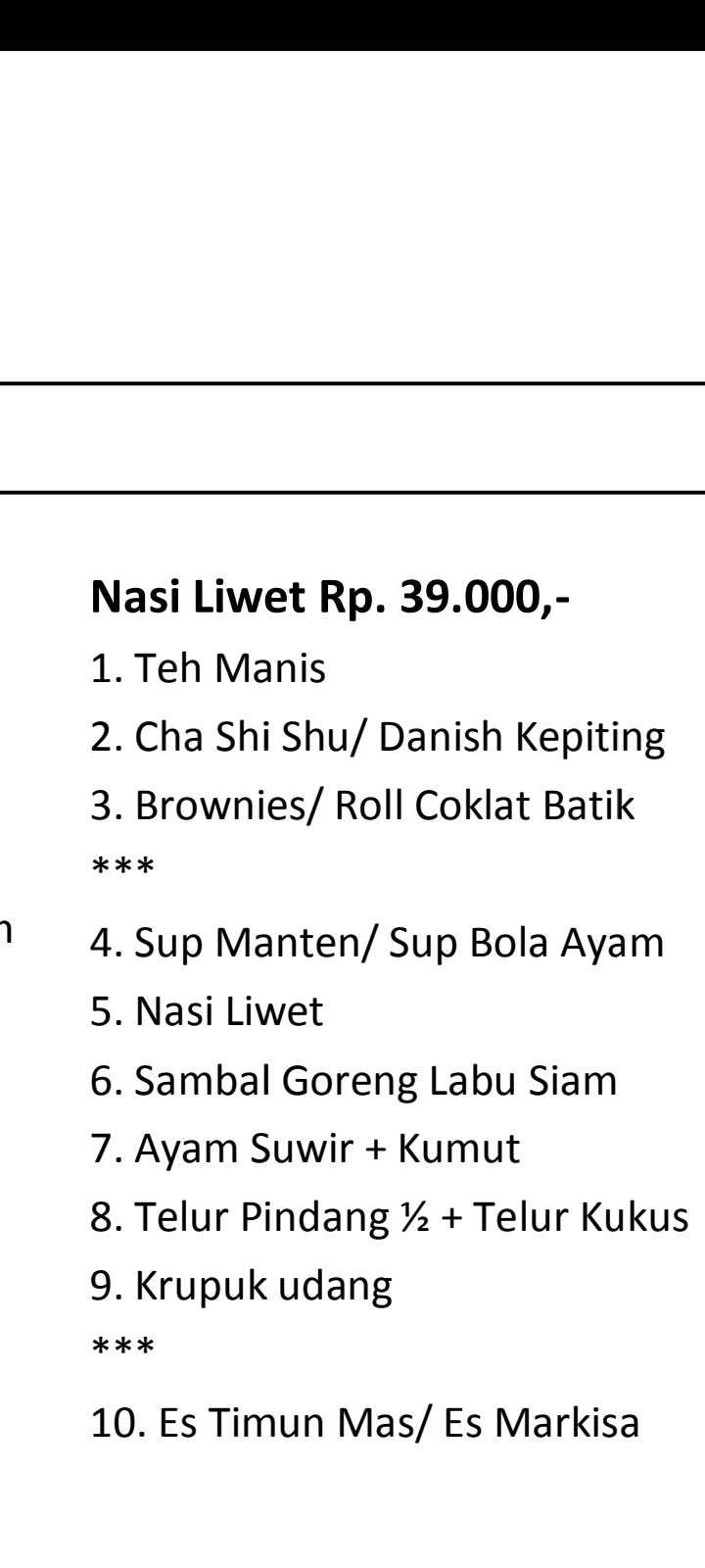 Foto vendor KATERING Chili Pari Catering Paket Racikan Spesial Nasi Liwet 