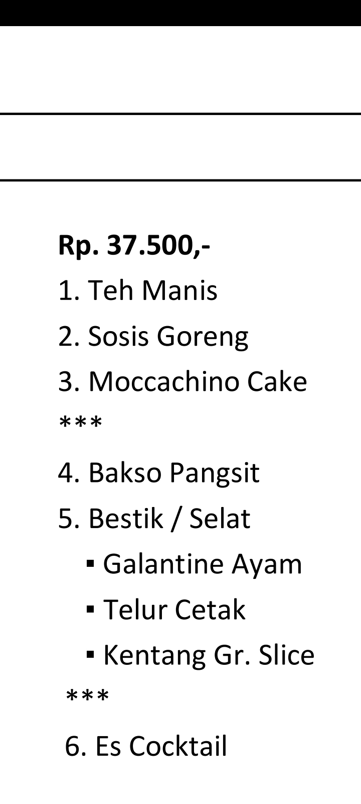 Foto vendor KATERING Chili Pari Catering Paket Racikan Spesial Nasi Gudeg 