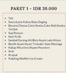 Foto vendor KATERING Kusuma Sari Catering Paket Paket 1 Racikan