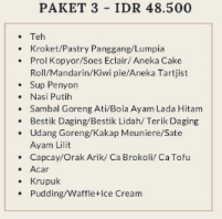 Foto vendor KATERING Kusuma Sari Catering Paket Paket 3 - RACIKAN