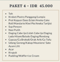 Foto vendor KATERING Kusuma Sari Catering Paket Paket 4 - RACIKAN
