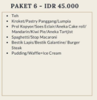 Foto vendor KATERING Kusuma Sari Catering Paket Paket 6 - RACIKAN