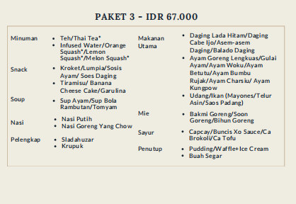 Foto vendor KATERING Kusuma Sari Catering Paket Paket 3 Prasmanan