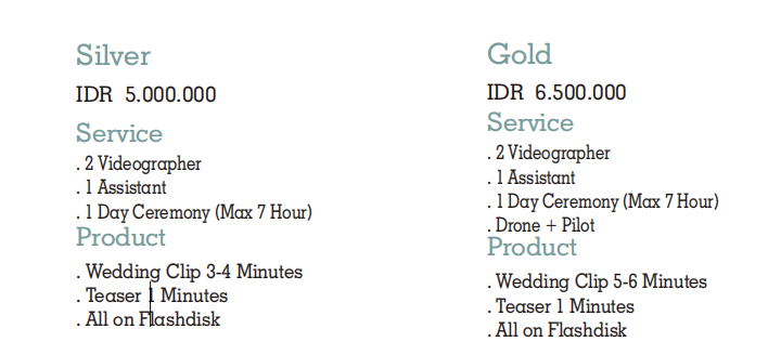 Foto vendor FOTO Panicartwork Paket Wedding Clip Gold 