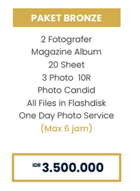 Foto vendor FOTO Eveline Photo Paket Bronze - Wedding Photo 